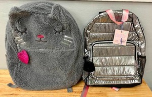 Lot of 2 Childens Girls Fashion Backpacks.&nbsp