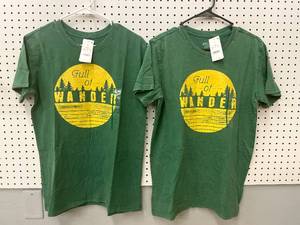 2 Full of Wander Graphic T-Shirts Size M.