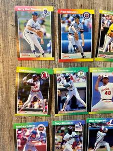 Lot of Fleer 1992 Baseball Cards