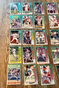 Lot of Jonruss 1989 Baseball Cards