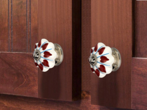 Lot of 15 Heart Cabinet Drawer Knob Pulls