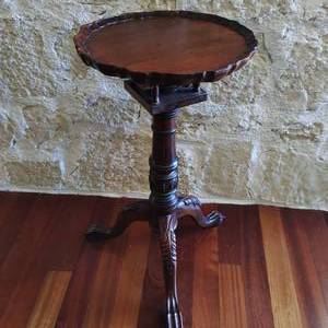 Wood End Table