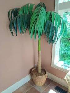 Fake tree and fake plant