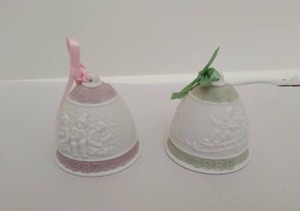 2 Lladro bells