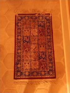 Verona Wine colored man made silk rug