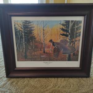 Heartland Grouse Print by Les C. Kouba