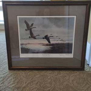 Lac qui Parle Honkers Print by Bud Grant & Les C. Kouba