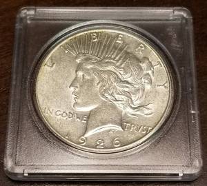 1926-S PEACE SILVER DOLLAR