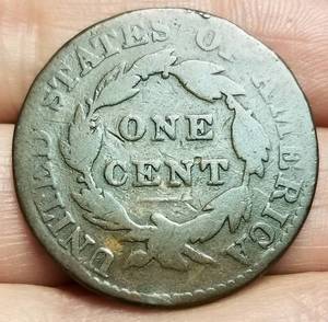 1827 US MATRON HEAD LARGE CENT