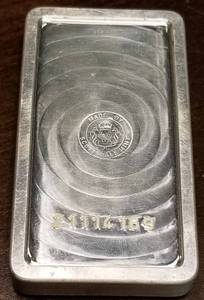 10 TROY Oz. .999 FINE SILVER BAR SCOTTSDALE STACKER
