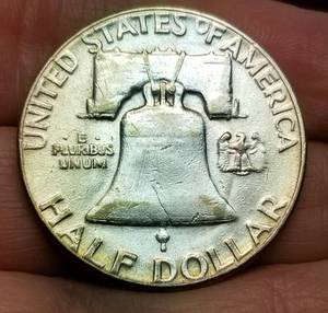 1957 FRANKLIN HALF DOLLAR
