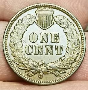 1880 INDIAN HEAD CENT UNC