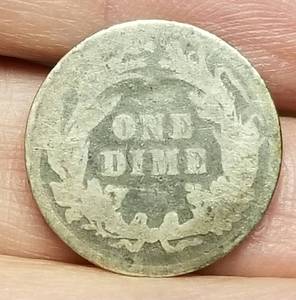 1894 BARBER DIME BETTER DATE COIN