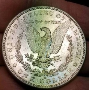 1880-S MORGAN SILVER DOLLAR UNC
