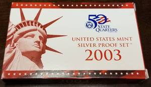 2003 US SILVER PROOF SET IN ORIGINAL PACKAGING