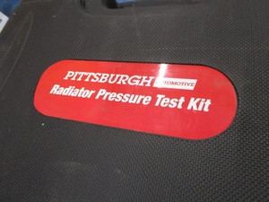 Radiator Pressure Test Kit