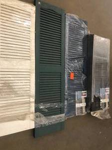 Mixed lot of shutters- Mixed sizes & conditions - see pictures