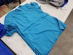 lot 37 image: Lot of ( 9 ) Bella  Canvas T-Shirts Medium Light Blue