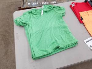 lot 61 image: Lot of ( 10 ) Bella  Canvas T-Shirts Large Light Green