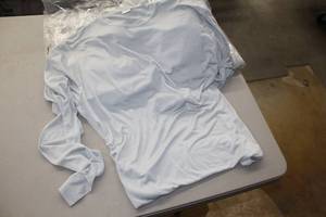 lot 108 image: Lot of ( 12 ) Sport-tek Long Sleeve T-Shirts Medium White