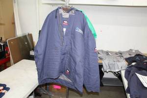 lot 191 image: Key FR Coat 3X-Large Blue with logo Nuverra Environmental Solutions