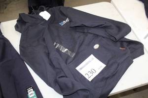 lot 230 image: Rasco FR Pullover Hoodie X-Large Dark Grey with logo Nuverra Environmental Solutions