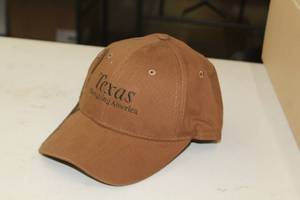lot 259 image: Lot of ( 23 ) Baseball Caps Dark Brown with logo Texas Energizing America