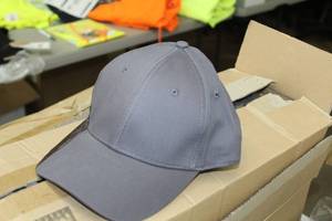 lot 276 image: Lot of ( 12 ) Baseball Caps Charcoal Grey