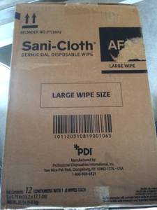 MSRP $180 1Cs NEW PDI� Sani-Cloth� AF3 Germicidal Disposable Wipes&nbspAlcohol- and fragrance-free, so it can be used on sensitive dental equipment as well as around patients and staff, even those with respiratory sensitivities.
