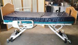 MSRP $3500 JOERNS ULTRA CARE BED MULTI POSITIONAL HI &amp VERY LOW LONG TERM PATIENT CARE ADJUSTABLE BED WHAND REMOTE...INCLUDES FREE HIGH QUALITY (RESISTS BED SORES) MATTRESS EXCELLENT WORKING CONDITION