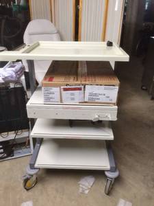 Olympus Video Procedures Cart TV-2 - UPS IN BOX NOT INCLUDED