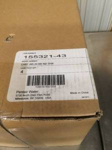 MSRP $200 NEW IN BOX $ Pentair WS-20BB Water Softening Resin Filter Cartridges