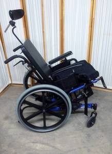 Quickie Tilt-in-Space Wheelchair - Good Working Condition