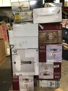 lot 28 image: pallet of assorted lighting mounts (customer returns) (see all pictures)