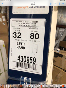 lot 44 image: mix pallet of doors (various sizes and colors) see all pictures