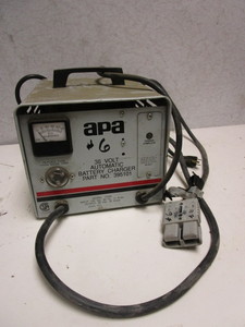 lot 320 image: APA 36V AUTOMATIC BATTERY CHARGER