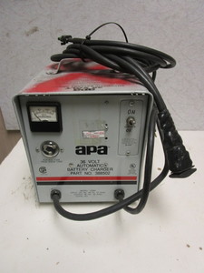 lot 330 image: APA 36V AUTOMATIC BATTERY CHARGER