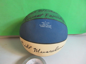 lot 106 image: TIMBERWOLVES BILL MUSSELMAN SIGNED BB