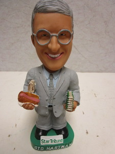 lot 134 image: STAR TRIBUNE SID HARTMAN BOBBLEHEAD, AUTOGRAPHED
