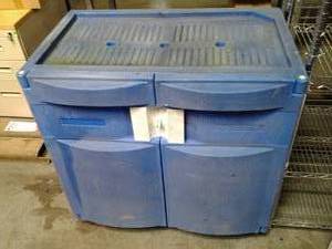 Justrite 100L 2-Door Acids and corr...