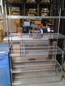 Heavy Duty Wire Storage Shelving Ra...