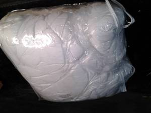 Queen size White Anti-Microbal tire...