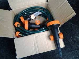 18 portable hose with 3 in-line sp...