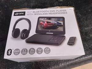 This GPX 10.1 Bluetooth DVD player...