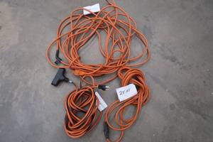 lot 40 image: EXTENSION CORDS