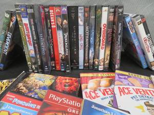 lot 101 image: OVER 30 DVDS