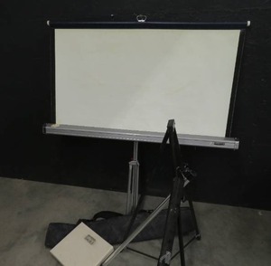 lot 140 image: BLACK EASLE, VINTAGE ADAMS PROJECTION SCREEN