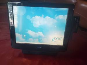 lot 32 image: Posiflex POS Monitor and CC Terminal