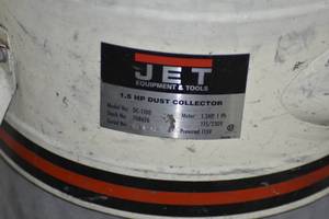 lot 19 image: JET 1.5 HP Dust Collector