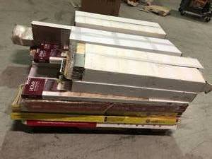 mix pallet of flooring (various models and colors) (count of 30) see all pictures